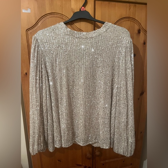 in the style Tops - In the style gorgeous sequin top size 20